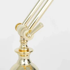Giovanni Battista Tischlampe 24K Gold aus Messing Premium* Schreibtischlampen|Metall Lampen