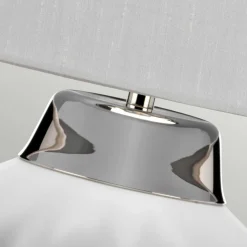 Elstead Tischlampe Keramik Stoff E27 56,2 cm hoch OLWEN* Tischlampen|Schlafzimmer Lampen