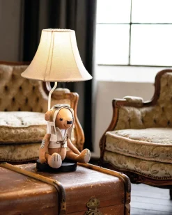 Sale Happy Lamps Tischlampe Kinderzimmer Wohnzimmer 61 cm Bär mit LED