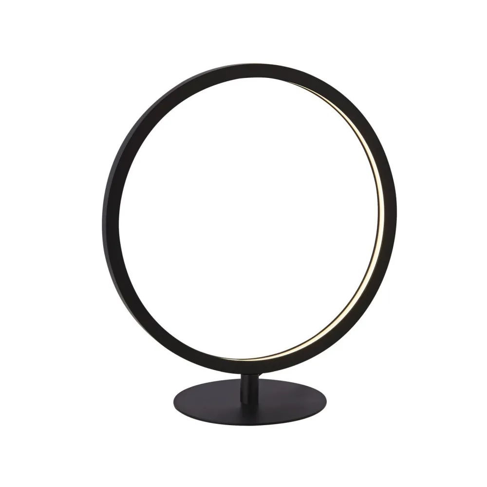 Searchlight Tischlampe LED mit Dimmer H: 33 cm Schwarz Weiß 3000 K 338 lm* Led Lampen|Schlafzimmer Lampen