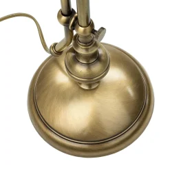 Discount Giovanni Battista Tischlampe Messing in Bronze mit Glas Premium