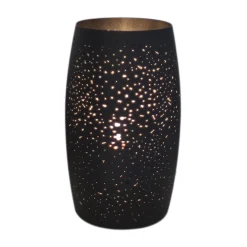 By Rydéns Tischlampe Metall 26 cm hoch Schwarz E27 dekorativ GITTE* Wohnzimmerlampen|Schlafzimmer Lampen