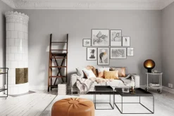 By Rydéns Tischlampe Metall Schwarz 50 cm für E27 dekorativ* Wohnzimmerlampen|Schlafzimmer Lampen