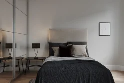 New By Rydéns Tischlampe Metall Stoff 52 cm Schwarz-Chrom Schwarz E27