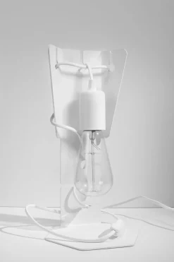 Sollux Tischlampe Metall Weiß 31 cm klein Modern dekorativ E27* Moderne Lampen|Wohnzimmerlampen