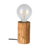 Discount Spot Light Tischlampe mit Schalter Holz 15cm Modernes Design