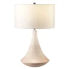Discount Elstead Tischlampe NEVIO Creme Keramik H:68cm Ø42cm Lampe