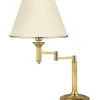 Online Jupiter Tischlampe PENELO in Messing 56cm schwenkbar Licht