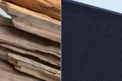 Invicta Interior Tischlampe RIVER Treibholz Leinen Handarbeit Unikat* Tischlampen|Schlafzimmer Lampen