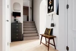 By Rydéns Tischlampe Schwarz Kupfer 55,5 cm Metall Stoff E27* Wohnzimmerlampen|Schlafzimmer Lampen