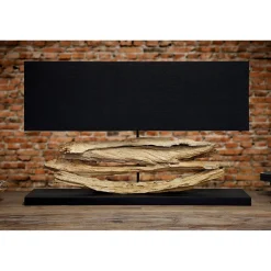 Invicta Interior Tischlampe Treibholz Modern kunstvoll individuell* Tischlampen|Moderne Lampen