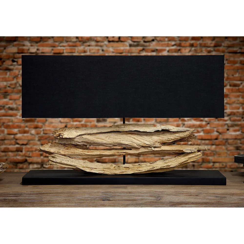 Invicta Interior Tischlampe Treibholz Modern kunstvoll individuell* Tischlampen|Moderne Lampen