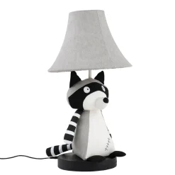 Happy Lamps Tischlampe Waschbär 47 cm Kinderzimmer Wohnzimmer*Kinder Kinderzimmerlampen|Kinderlampen