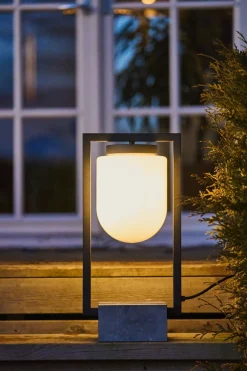 Discount By Rydéns Tischleuchte außen Marmorsockel 52 cm hoch E27 IP44