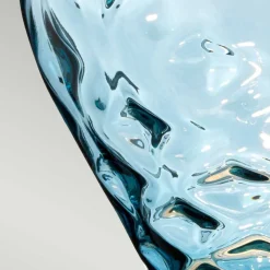 New Elstead Tischleuchte Blau Taupe 71,5 cm E27 beleuchteter Fuß LED GU10