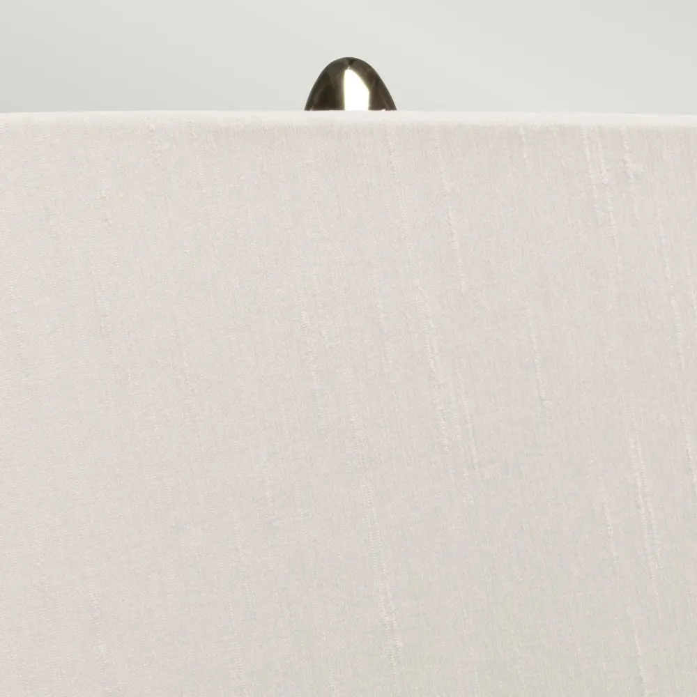 New Elstead Tischleuchte Blau Taupe 71,5 cm E27 beleuchteter Fuß LED GU10