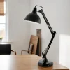 Eglo Tischleuchte Borgillio Schwarz* Schreibtischlampen|Retro Lampen
