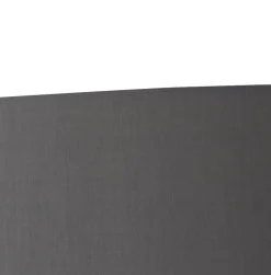 Searchlight Tischleuchte Chrom Grau E27 61 cm Stoff Keramik Modern* Stofflampen|Schlafzimmer Lampen