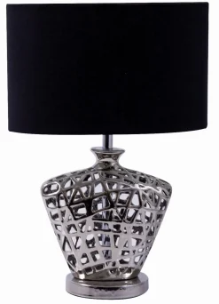 Searchlight Tischleuchte Ø17,5cm* Wohnzimmerlampen|Schlafzimmer Lampen