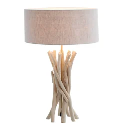 Discount Invicta Interior Tischleuchte Ø40cm Modern kunstvoll aus Treibholz