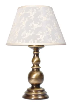 Giovanni Battista Tischleuchte E27 Fiammingo Weiß* Tischlampen|Lampen Aus Aller Welt