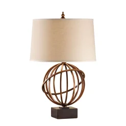 Best Elstead Tischleuchte FREYJA Bronze Antik H:58cm Lampe