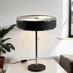 Sale Jupiter Tischleuchte in Graphit Ø35cm H:47cm Lampe LORSAN