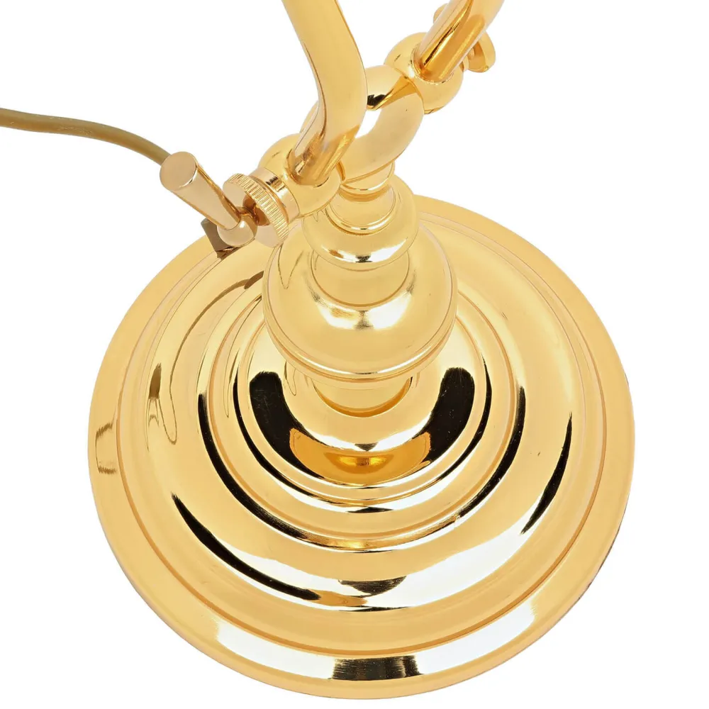 Sale Giovanni Battista Tischleuchte 24K Gold aus Messing Premium