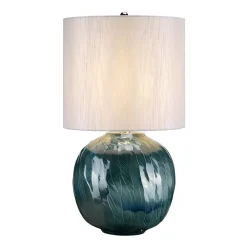 Hot Elstead Tischleuchte Keramik rund 55 cm dekorativ RUXANDRA