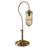 Elstead Tischleuchte LANA in Messing Antik H:62cm Lampe* Tischlampen|Industrie Lampen