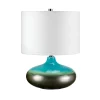 Sale Elstead Tischleuchte LARA Türkis Porzellan H:48cm Lampe