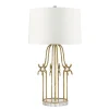 Elstead Tischleuchte LUICA in Gold H79cm Bodenlampe* Tischlampen|Schlafzimmer Lampen