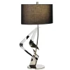 Elstead Tischleuchte MARA Braun Nickel H:78cm Bodenlampe* Tischlampen|Schlafzimmer Lampen