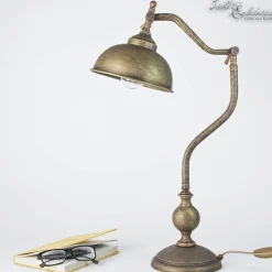 Giovanni Battista Tischleuchte Maritim Bronze Antik* Tischlampen|Bürolampen