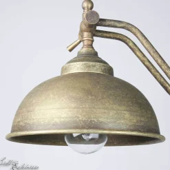 Giovanni Battista Tischleuchte Maritim Bronze Antik* Tischlampen|Bürolampen