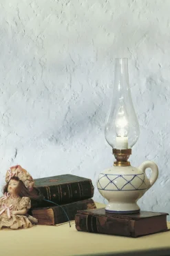 Online Ferroluce Tischleuchte Metall Glas E14 15 cm breit 35 cm hoch