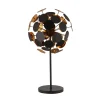 Searchlight Tischleuchte Modern 65 cm hoch Schwarz Gold 3x E14* Designerlampen|Kugellampen