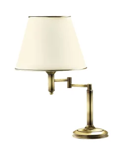 Sale Jupiter Tischleuchte PENELO in Messing antik Bett Lampe