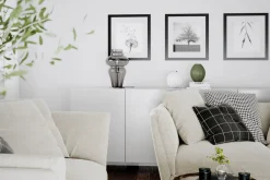 Sale By Rydéns Tischleuchte Rauchglas Metall 40,6 cm E27 Kabelschalter