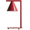 ALDEX Tischleuchte Rot Metall H:40 cm E14 Kegel dekorativ* Tischlampen|Schlafzimmer Lampen