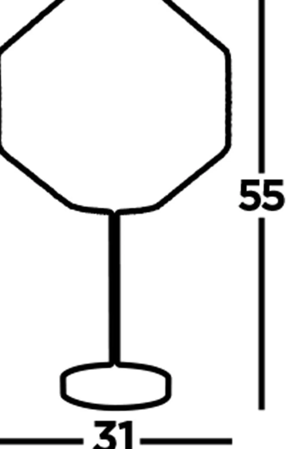 Searchlight Tischleuchte Schwarz 55 cm Ø 30,5 cm Seil Schirm E27Modern* Wohnzimmerlampen|Schlafzimmer Lampen