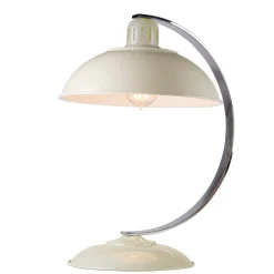 Elstead Tischleuchte SECRETER Creme Bauhaus Lampe Büro* Bürolampen|Designerlampen
