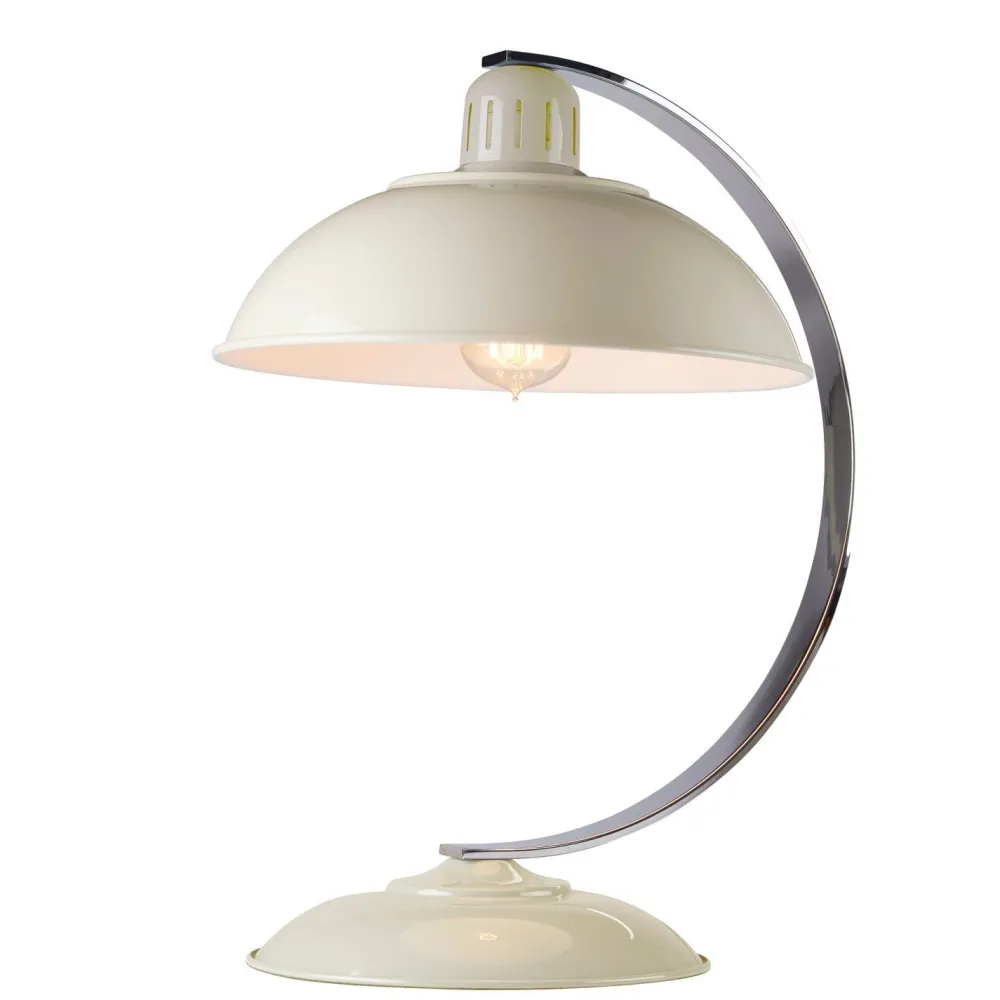 Elstead Tischleuchte SECRETER Creme Bauhaus Lampe Büro* Bürolampen|Designerlampen