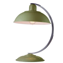 Elstead Tischleuchte SECRETER Grün H:46cm Bauhaus Lampe* Tischlampen