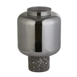 Searchlight Tischleuchte Tischlampe klein Beton mit Terrazzo Effekt* Wohnzimmerlampen|Glaslampen