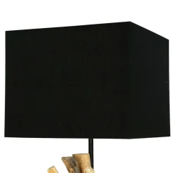 Discount Suna Living Tischleuchte Treibholz Stoff 69 cm E27 Handarbeit SAWATH