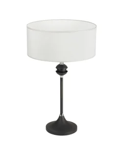 Discount Jupiter Tischleuchte Weiß Graphit H:54cm DAGNO Nachttisch