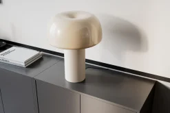 By Rydéns Tischleuchte Weiß H: 41 cm kippbar Metall Kabelschalter E27* Wohnzimmerlampen|Schlafzimmer Lampen