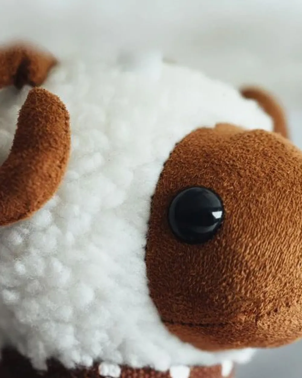 New Happy Lamps Tischleuchte Weiß Schaf 48 cm inkl. LED Kinderzimmer