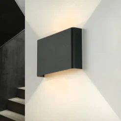 Sale Easylight Up- & Down Wandleuchte HAGA in Graphit 2-flmg